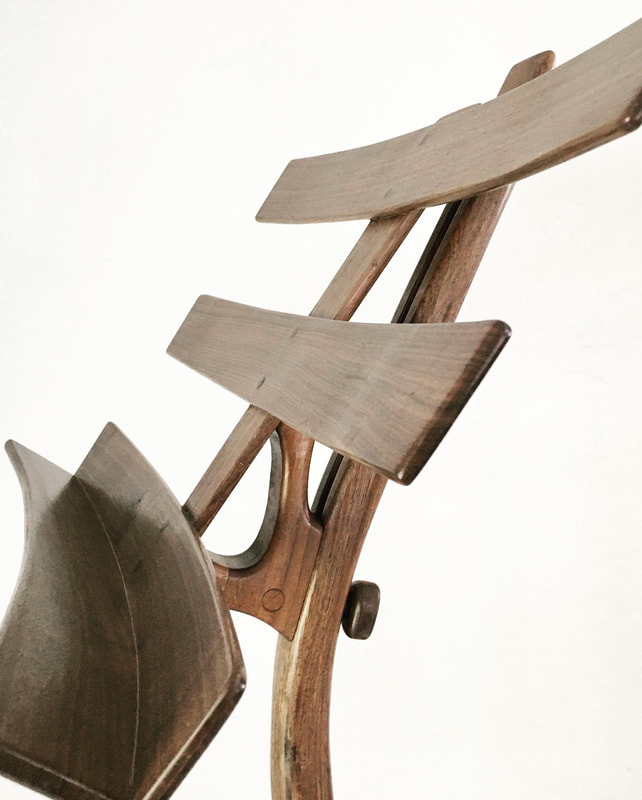 Cardinal Woodcraft - Custom Wood Music Stand
